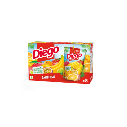 Jus Diego Pocket exotique - pack 8 x 20cl