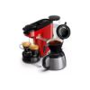Image de Machine à café 2-en-1 à dosettes et filtre - Philips SENSEO® Switch HD6592/85 - rouge