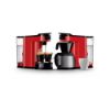 Image de Machine à café 2-en-1 à dosettes et filtre - Philips SENSEO® Switch HD6592/85 - rouge