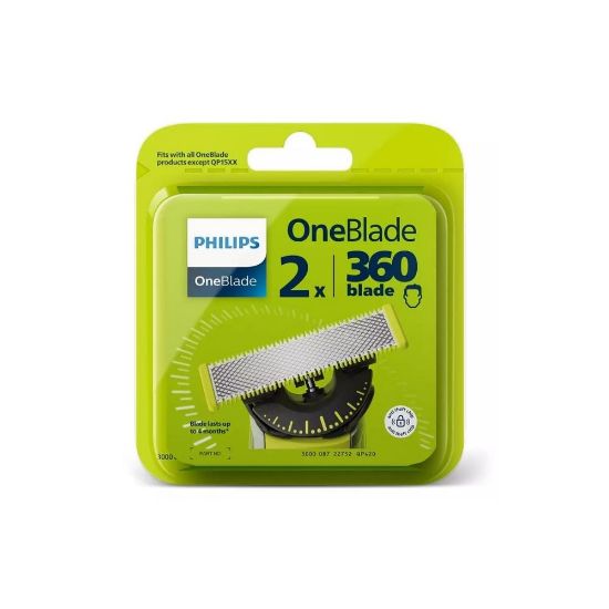 Lame de rechange 360 Philips OneBlade QP420/50 lot de 2 lames ChezVous.re Shopping et