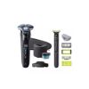 Picture of Rasoir électrique rechargeable à 3 têtes 100 % étanche + Rasoir One Blade - Philips Shaver series 7000 S7886/78