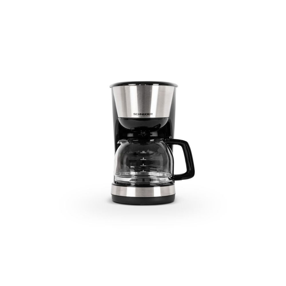 Cafetière Brandt CAF125C - 1.25L / 10 Tasses - 870W - Maintien Au Chaud 40 Min - Crème