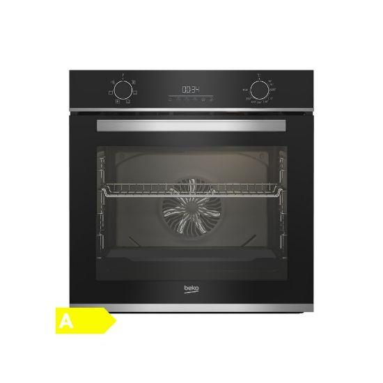 Image de Four électrique encastrable 60cm multifonctions 72L Catalyse - Beko b300 BBIE13300XC - inox
