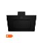 Image de Hotte décorative murale 90cm 593m3/h - Beko b300 HCA92540B - noir