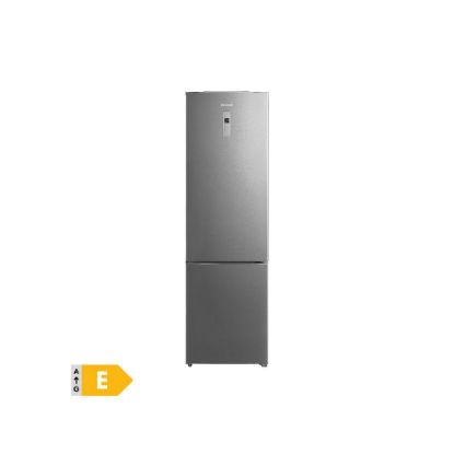 Image de Réfrigérateur combiné 330L No Frost - Brandt BFC2062NX - inox