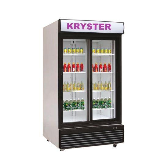 Image de Vitirine réfrigérée professionnelle portes coulissantes 800L - Kryster KNF802-SL7