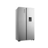 Image de Réfrigérateur américain 519L No Frost avec distributeur d'eau à réservoir - Hisense RS677N4WIF - inox