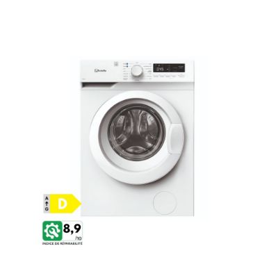 Lave-linge 7kg 1200tr/min programme vapeur - Vedette LFV372W