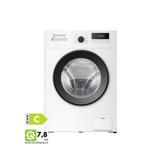 Picture of Lave-linge 9kg 1400tr/min 16 programmes - Kryster KLL0914TW3