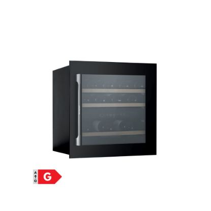 Image de Cave à vin intégrable 60cm 36 bouteilles - Schneider SCCVI602BK - noir