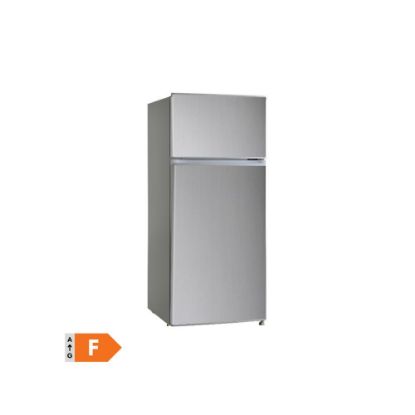 Image de Réfrigérateur congélateur 2 portes 210L - Merlin MK-2P210-G - Gris