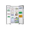 Image de Réfrigérateur américain 508L No Frost Distributeur d'eau à réservoir - Hisense RS519N4WBF - Noir miroir