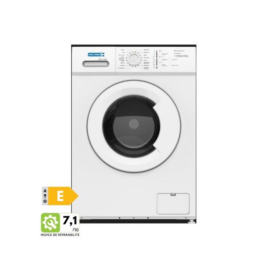 Picture of Lave-linge 8kg 1200tr/min 16 programmes - Belford BF804 - blanc