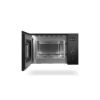 Image de Four micro-ondes combiné encastrable 25L 1000W - Scholtes SOMG1310X - noir