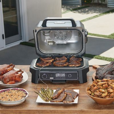 Barbecue électrique et fumoir Ninja Woodfire Pro XL avec thermosonde Smart Cook OG850EU