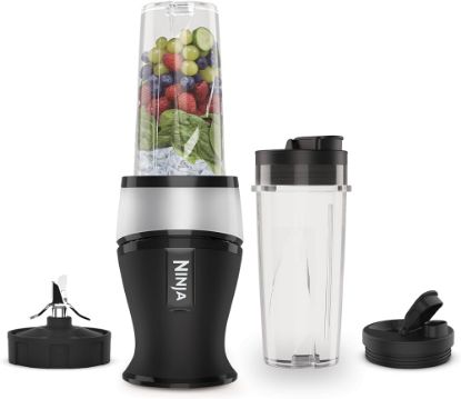 Mélangeur et machine à smoothies Slim Nutri Ninja 700W – QB3001EUS – Argent