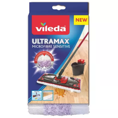 Recharge Ultramax Sensitive Vileda pour le balai UltraMax Vileda disponible en vente à La Réunion