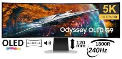 Odyssey OLED 5K G9 49" Samsung G95SC - Silver - DQHD - Écran 49" PC Gaming 240Hz / 0,3ms