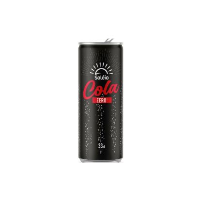 Soléio Cola zéro canette 33cl
