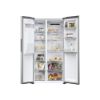 Image de Réfrigérateur américain 515L No Frost Distributeur d'eau - Haier SBS 90 Série 3 - HSR3918EIMP - Platinium Inox