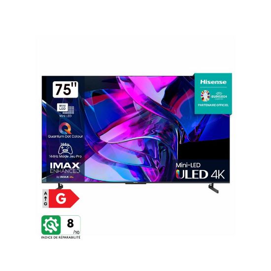 Image de Smart TV Mini-LED 75" (189cm) Hisense MINILED 4K | 144HZ VRR 75U7K