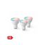 Picture of Ensemble de 3 spots Led Connectées Graduables GU10 Leds RGB – 3x spots Led connectées – 300 Lumen – 5 Watt – App pratique - Caliber HBT-GU10-3PACK