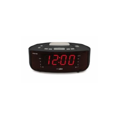 Radio-réveil avec FM, double alarme et lumière de réveil – Noir - Caliber HCG101