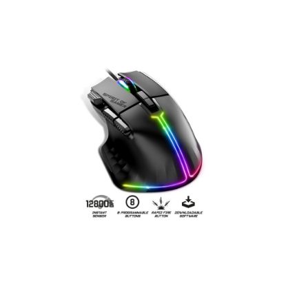 Picture of Souris gaming Pro-M5 12800dpi 8 boutons programmables RGB - Spirit of Gamer