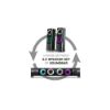 Picture of Kit enceinte 2.0 2-en-1 - ADVANCE SOUNDPHONICS RGB 6W RMS