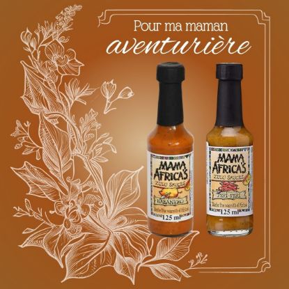 Image de Lot de 2 sauces Mama Africa, pour ta maman aventurière