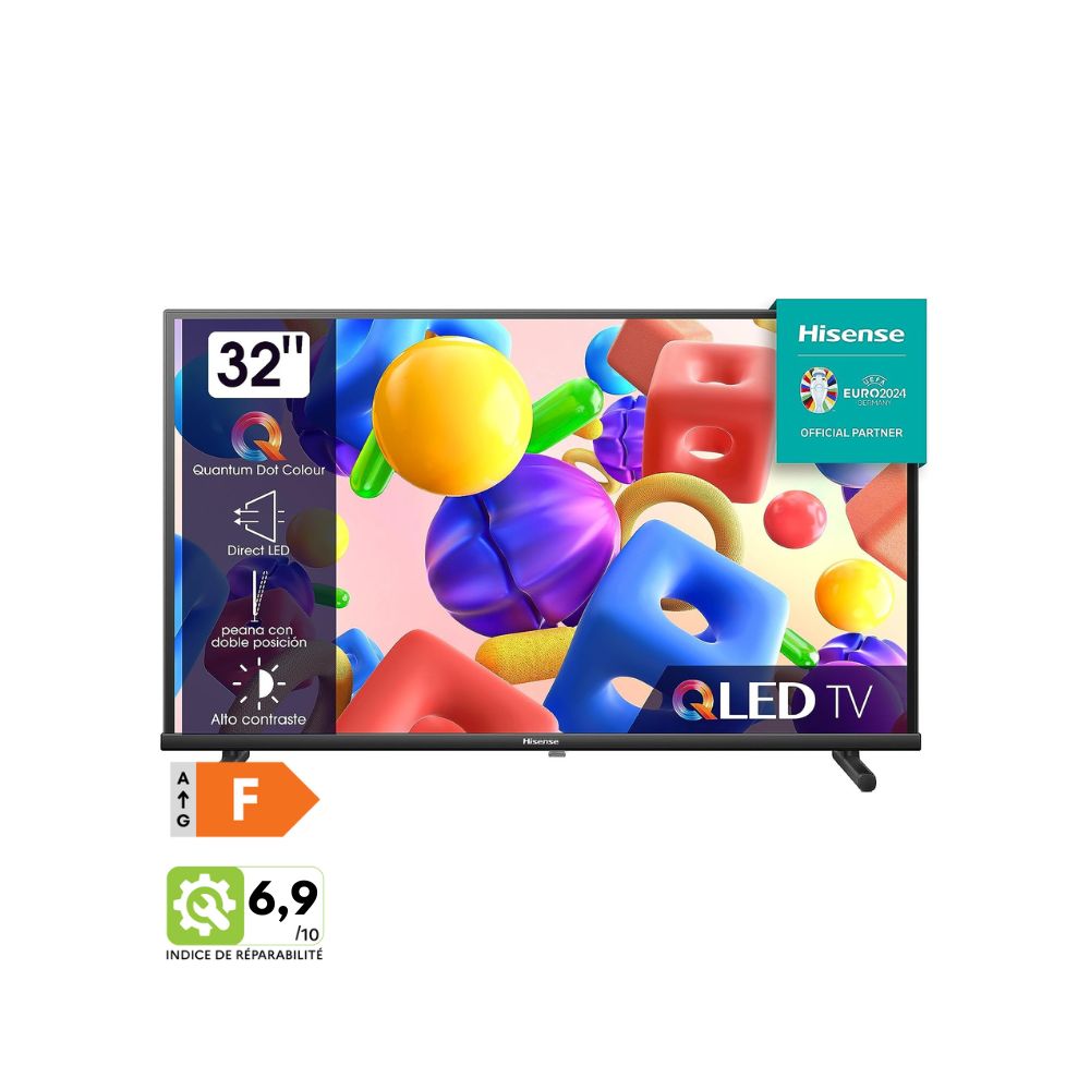 Smart TV Hisense 32" (80cm) QLED FHD - SÉRIE A5KQ