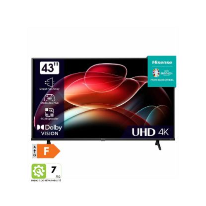 Picture of Smart TV Hisense 43" (108cm) LED UHD 4K STV HDR - SÉRIE A6K