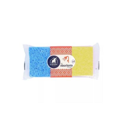 Picture of Éponge absorbante couleur x3 - Eléphant