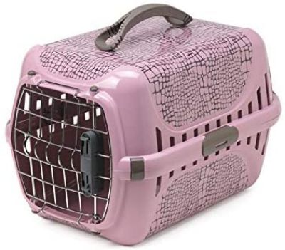 Cage transport pout chat TRENDY RUNNER SPRING LOCK DOOR WILDLIFE ROSE