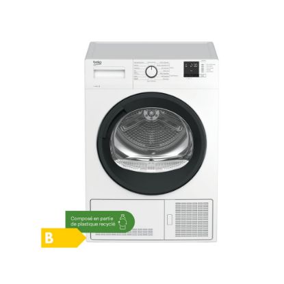 Image de Sèche-linge à condensation 10kg - Beko b100 DBED10GWS