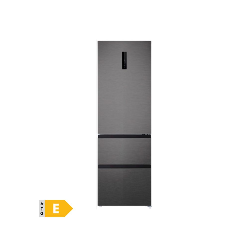 Réfrigérateur combiné 401L No Frost - Berklays BNF404COMBIX - inox ...