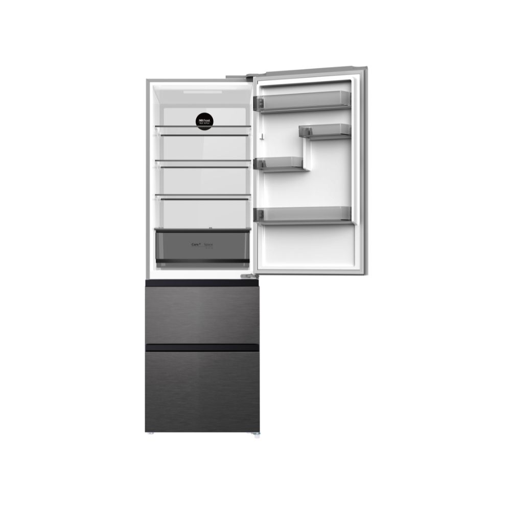 Réfrigérateur combiné 401L No Frost - Berklays BNF404COMBIX - inox ...