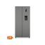 Picture of Réfrigérateur américain 444L | No Frost | Distributeur d'eau avec réservoir - Berklays BSS453WDDI - dark inox