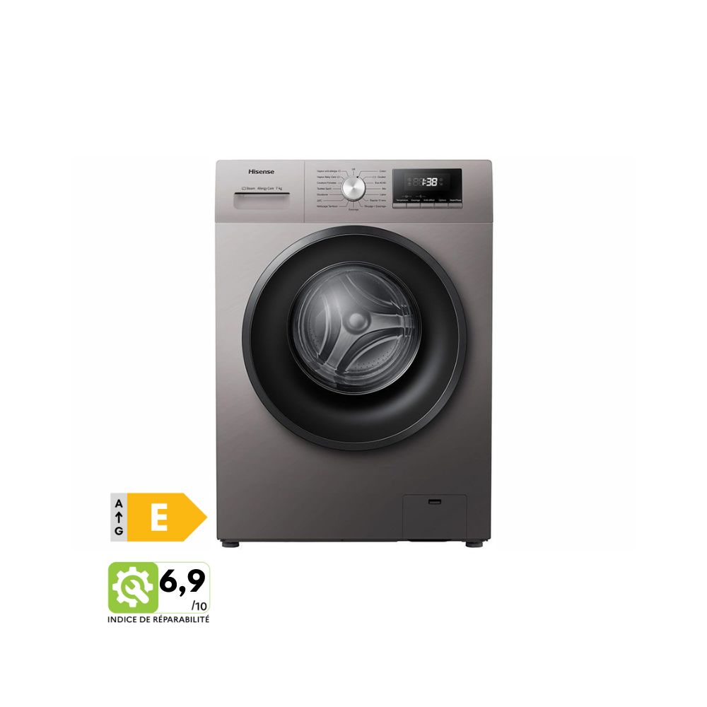 Lave-linge 7kg 1200tr/min - Hisense WFVC7012ET