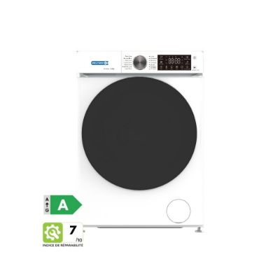 Lave-Linge Frontal Belford BF1004A - 10 kg, 1400 tr/min, 16 Programmes, Classe A - Blanc