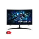 Image de Écran PC Gaming incurvé - Samsung Odyssey G5 32" G55C - Noir - QHD - LS32CG552EUXEN
