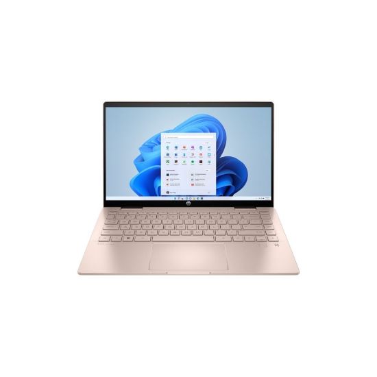Picture of Ordinateur portable HP Pavilion x360 2-in-1 Laptop 14-ek2004nk, Windows 11 Édition Familiale unilingue, 14", Intel® Core™ 5, 8Go RAM, 512Go Disque SSD, FHD, Rose pâle doré - A4UZ1EA/BH4