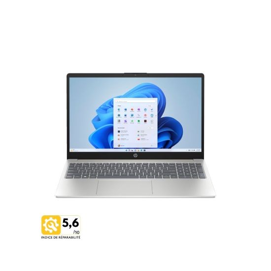 Image de Ordinateur portable HP Laptop 15-fc0062nk, Windows 11 Édition Familiale unilingue, 15.6", AMD Ryzen™ 3, 8Go RAM, 256Go Disque SSD, FHD, Or chaud - A4VA7EA/BH4