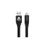 Picture of Câble USB Type-C vers USB-A Slim Series de 1,2 m - Volkano - noir