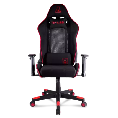 Fauteuil Gaming THE G-LAB K-Seat Oxygen XL - Noir/Rouge/Tissu/3D
