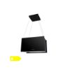 Image de Hotte ilot 60cm 589m3/h - Schneider SCHI6589AN - Noir