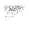 Picture of Table de cuisson gaz encastrable Domino 30cm 2 foyers 3900W - Beko b300 HDCG32221FX - inox