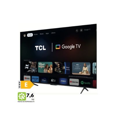 Smart TV QLED 55" (139cm) TCL 4K avec Google TV et Game Master 3.0 - 55T8B
