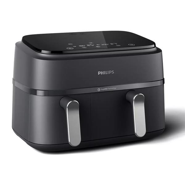 Friteuse sans huile Airfryer à double panier asymétrique 9L - Philips Série 3000 - NA351/…