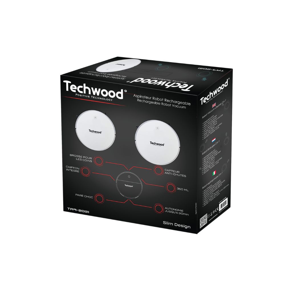 Robot Impastatrice Techwood Con Ciotola In Acciaio Inox Da 5L E Movimento Planetario